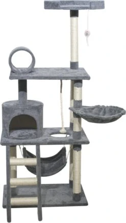 Adori Krabpaal Sjors - 60x40x145 Cm - Grijs