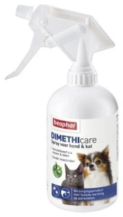 Beaphar DImetHIcare Anti Vlooien En Teken Spray 250 Ml -Huisdier Verkoop 680x1200 1