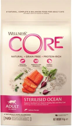 Wellness Core Kattenvoer Sterilised Zalm 4 Kg 13 Wellness Core Kattenvoer Sterilised Zalm 4 Kg -Huisdier Verkoop 687x1200 3