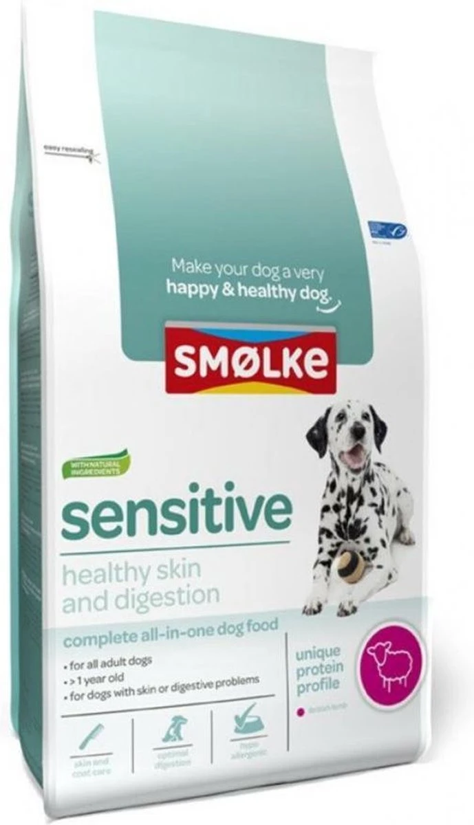 Smolke Sensitive - Hondenvoer - 3 Kg 3 Smolke Sensitive - Hondenvoer - 3 Kg