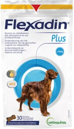 Flexadin Gewricht Supplement Flexadin Plus Maxi > 10 Kg - 90 Brokjes