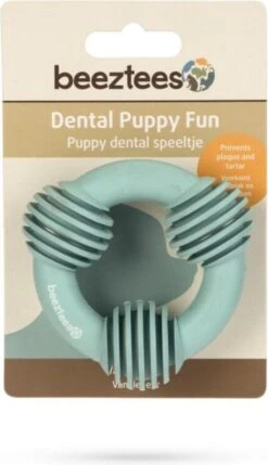 Beeztees Rubber Dental Ring Puppy Groen 8 Cm -Huisdier Verkoop 691x1200 1