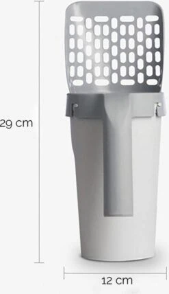 Fliksy Kattenbak Schep - Kattenbak Schepje Met Bakje - Kattenzakje - Katten - Haarverwijderaar - Kattenspeeltje -Huisdier Verkoop 692x1200 3