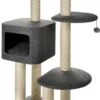 Krabpaal Kat Grijs - Kattenspeeltjes - Krabpalen - 50 X 50 X 140 Cm - 3 Verdiepingen - Sisal Touw - Kattenboom 1 Krabpaal Kat Grijs - Kattenspeeltjes - Krabpalen - 50 X 50 X 140 Cm - 3 Verdiepingen - Sisal Touw - Kattenboom -Huisdier Verkoop 698x1200 2