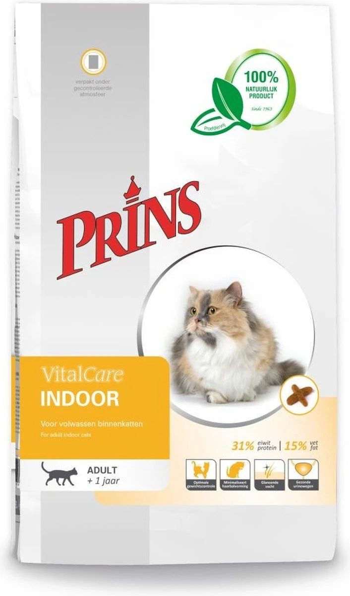 Prins VitalCare Indoor 5 Kg - Kat 3 Prins VitalCare Indoor 5 Kg - Kat