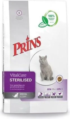 Prins Vital Care Kat Adult Sterilised - Kattenvoer - 1.5 Kg 36 Prins Vital Care Kat Adult Sterilised - Kattenvoer - 1.5 Kg -Huisdier Verkoop 710x1200 2