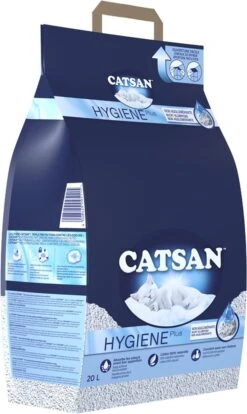 Catsan Hygiene Plus - Kattenbakvulling Geurabsorberend - 20 L -Huisdier Verkoop 716x1200 4