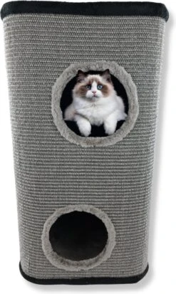 Topmast Krabton Cattower - Grijs - Maat L - 76 Cm - Krabpaal - Krabton Voor Katten -Huisdier Verkoop 717x1200 1