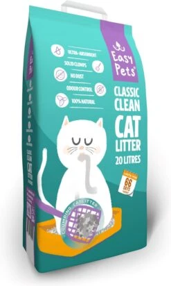 Easypets Classic Clean Kattenbakvulling 20L - Klontvormend Kattengrit - Geur Bescherming 7 Easypets Classic Clean Kattenbakvulling 20L - Klontvormend Kattengrit - Geur Bescherming -Huisdier Verkoop 719x1200 10