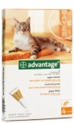 Bayer Advantage 40 Tegen Vlooien - <4kg - 4 X 0,4 Ml - Adult 41 Bayer Advantage 40 Tegen Vlooien - <4kg - 4 X 0,4 Ml - Adult -Huisdier Verkoop 722x1200 2