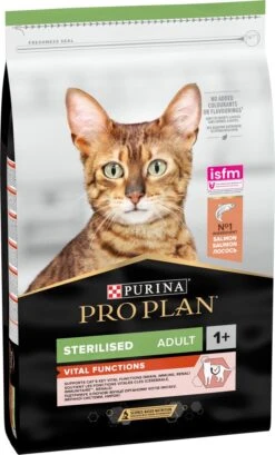 Pro Plan Sterilised Adult Vital Functions - Katten Droogvoer - Zalm - 10 Kg -Huisdier Verkoop 724x1200 2