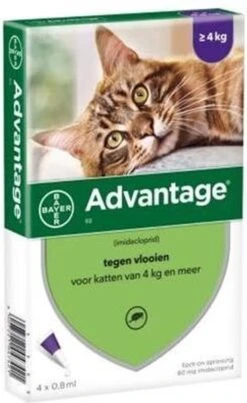 Bayer Advantage 40 Tegen Vlooien - <4kg - 4 X 0,4 Ml - Adult 28 Bayer Advantage 40 Tegen Vlooien - <4kg - 4 X 0,4 Ml - Adult -Huisdier Verkoop 735x1200 5
