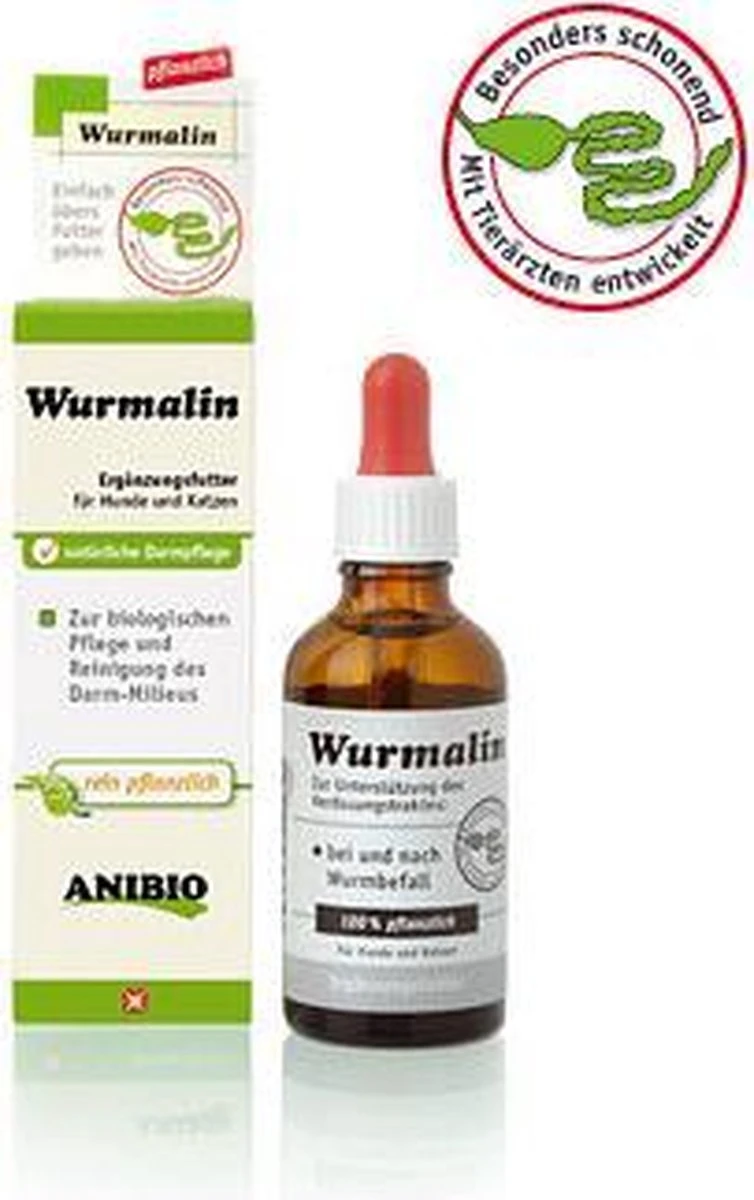 Anibio Wurmalin - Ontwormen Hond En Kat -50 Ml 3 Anibio Wurmalin - Ontwormen Hond En Kat -50 Ml
