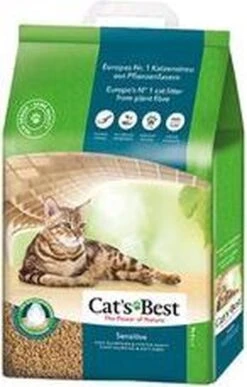 Cat's Best Sensitive - Kattenbakvulling - 20 L -Huisdier Verkoop 765x1200 5