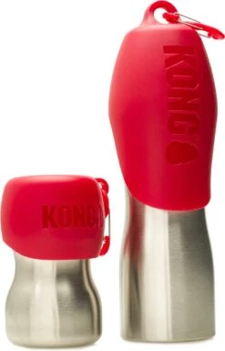 KONG H2O 740 Ml Rvs Waterfles Zwart -Huisdier Verkoop 769x1200 2