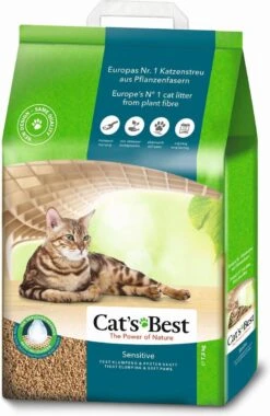 Cat's Best Sensitive - Kattenbakvulling - 20 L -Huisdier Verkoop 779x1200 5