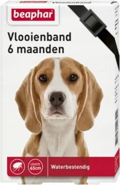Beaphar Vlooienband Hond - Zwart - 1 Stuk