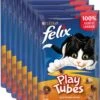 Felix PlayTubes - Kattensnacks - Kip & Lever - 8 X 50g -Huisdier Verkoop 783x1200 4