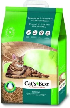 Cat's Best Sensitive - Kattenbakvulling - 20 L -Huisdier Verkoop 785x1200 6