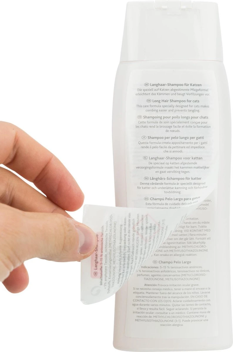 Kattenshampoo Langhaar - Trixie - Shampoo Kat - 250 Ml - Tegen Klitten - Geurende Shampoo 7 Kattenshampoo Langhaar - Trixie - Shampoo Kat - 250 Ml - Tegen Klitten - Geurende Shampoo - Afbeelding 5