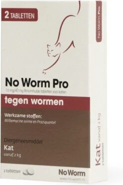 Exil No Worm Pro - Kat - 2 Tabletten 14 Exil No Worm Pro - Kat - 2 Tabletten -Huisdier Verkoop 799x1200 7