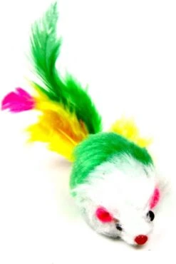 Kittynip Speelmuizen Set (10 Stuks) - Kattenspeeltjes Met Veren - Speelmuizen Met Veer - Kattenmuisjes - Kattenspeelgoed - Speelgoed Voor Katten - Katten Muisjes -Huisdier Verkoop 802x1200 12