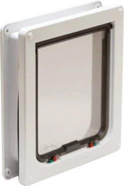 Cat Mate Kattendeur Groot Met Vierwegsluiting En Extra Vergrendeling - Wit -Huisdier Verkoop 802x1200 13