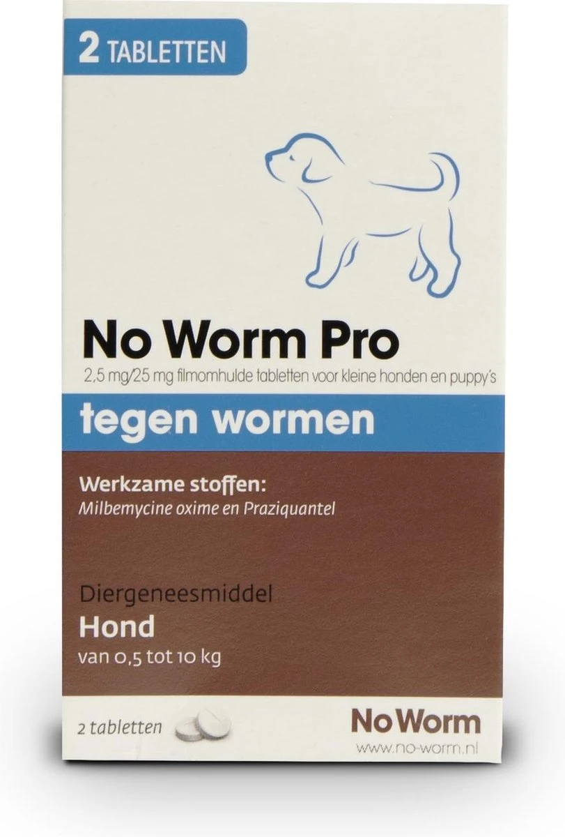 Emax Exil No Worm Pro - Puppy - 2 Tabletten 7 Emax Exil No Worm Pro - Puppy - 2 Tabletten - Afbeelding 5
