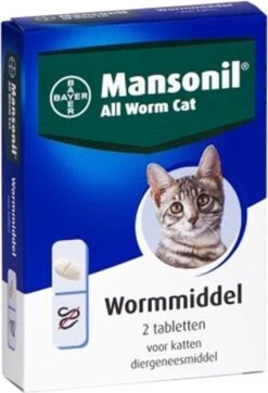 Mansonil All Worm Cat Ontworming - Kat - 4 Tabletten 18 Mansonil All Worm Cat Ontworming - Kat - 4 Tabletten -Huisdier Verkoop 818x1200 3