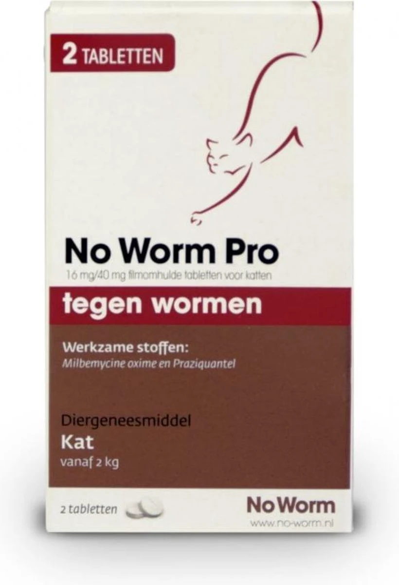 Exil No Worm Pro - Kat - 2 Tabletten 3 Exil No Worm Pro - Kat - 2 Tabletten
