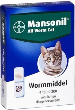 Mansonil All Worm Cat Ontworming - Kat - 2 Tabletten 21 Mansonil All Worm Cat Ontworming - Kat - 2 Tabletten -Huisdier Verkoop 825x1200 7