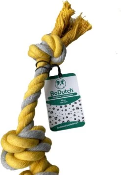 BoDutch Flostouw Hond - Hondenspeelgoed - Trektouw Hond - Hondentouw - Flostouw Hond - 60 Cm - Apporteerspeelgoed - Geel/Grijs 17 BoDutch Flostouw Hond - Hondenspeelgoed - Trektouw Hond - Hondentouw - Flostouw Hond - 60 Cm - Apporteerspeelgoed - Geel/Grijs -Huisdier Verkoop 829x1200 4