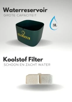 Glorious Online Drinkfontein - Katten/Honden - Dieren Drinkbakken - Incl Filter- Luxe -Huisdier Verkoop 848x1200