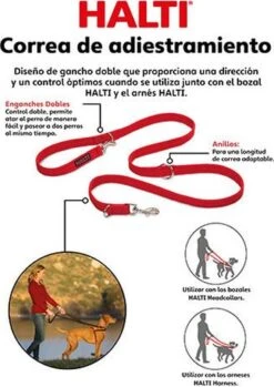 Company Of Animals Halti Trainingslijn - Large - 2 Meter - Verstelbaar - Zwart -Huisdier Verkoop 849x1200