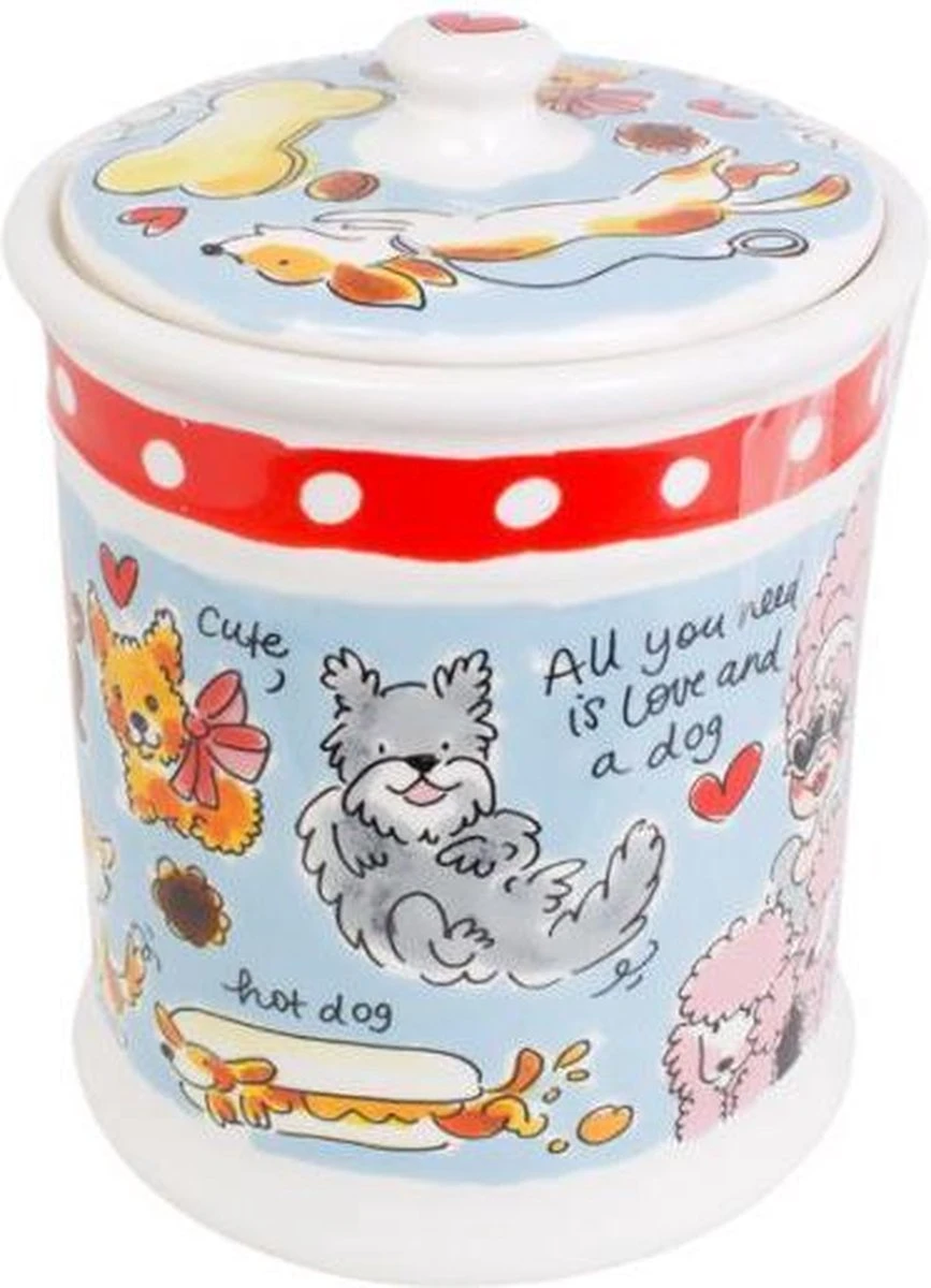 Blond Amsterdam - Dier - Voorraadpot - Hond - Ø 16 Cm 8 Blond Amsterdam - Dier - Voorraadpot - Hond - Ø 16 Cm - Afbeelding 6