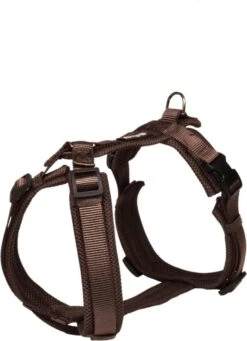 Hondentuig Petlando Mesh Y-Comfort Harness XS Mokka Buikomtrek: 32-50 Cm, Nekomtrek: 28-52 Cm. Breedte: 15 Mm