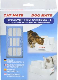 CAT MATE Drinkfontein Filterpatronen Multi Pack - 6 St. -Huisdier Verkoop 871x1200 6