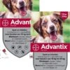 Bayer Advantix Vlooien & Teken Pipetten - Hond 10 Tot 25kg - 2 X 4 Stuks 2 Bayer Advantix Vlooien & Teken Pipetten - Hond 10 Tot 25kg - 2 X 4 Stuks -Huisdier Verkoop 872x1200 2