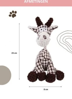 Honden Knuffel - Set Van 2 - Hondenspeelgoed Met Piep - Honden En Katten - Ezel En Giraf - Sellaio -Huisdier Verkoop 881x1200 11