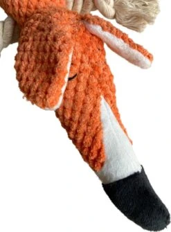 BoDutch Honden Knuffel - Vos - Puppyknuffel - Knisperoortjes - Met Piep - Oranje - 36 Cm - Hondenspeelgoed -Huisdier Verkoop 885x1200 3