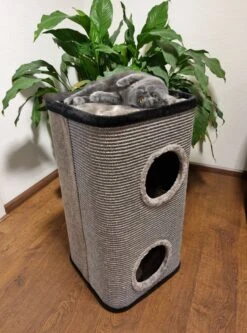 Topmast Krabton Cattower - Grijs - Maat L - 76 Cm - Krabpaal - Krabton Voor Katten -Huisdier Verkoop 890x1200 4