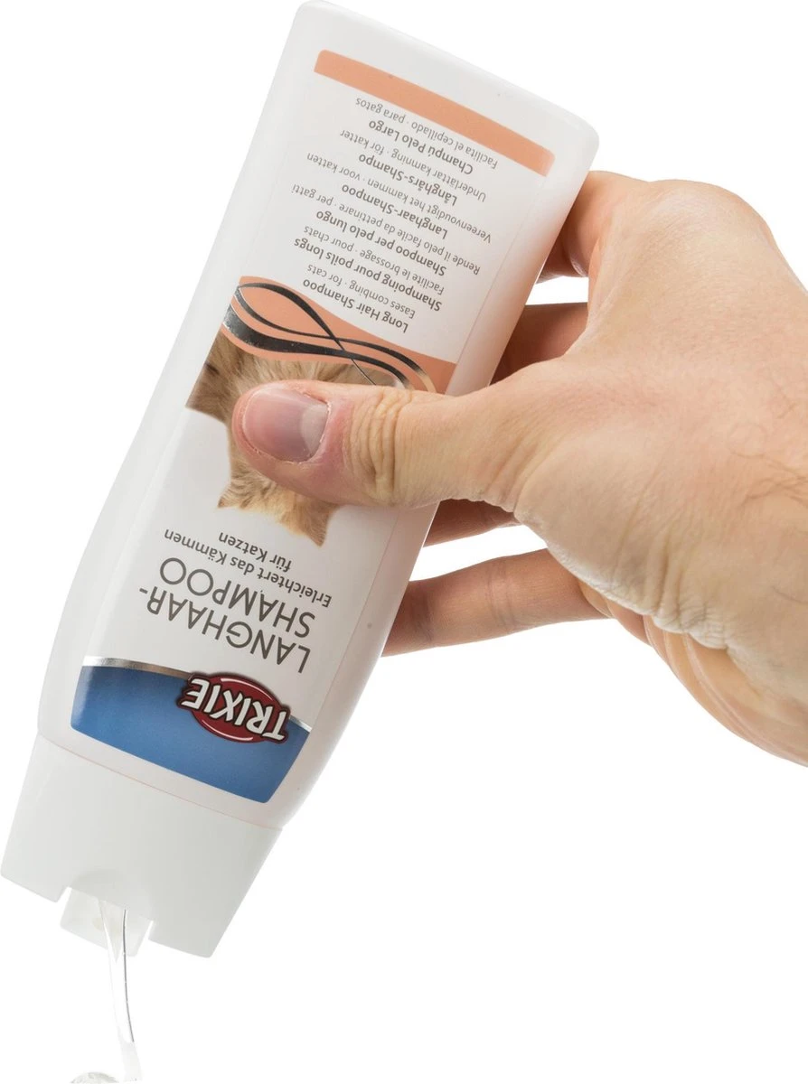 Kattenshampoo Langhaar - Trixie - Shampoo Kat - 250 Ml - Tegen Klitten - Geurende Shampoo 11 Kattenshampoo Langhaar - Trixie - Shampoo Kat - 250 Ml - Tegen Klitten - Geurende Shampoo - Afbeelding 9