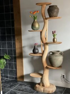 Boomsculptuur Met Ronde Plateaus Voor Planten Of Katten 200cm Hoog -Huisdier Verkoop 899x1200 25