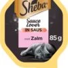 Sheba Sauce Lovers Katten Natvoer - Zalm - 22 X 85 Gr 1 Sheba Sauce Lovers Katten Natvoer - Zalm - 22 X 85 Gr -Huisdier Verkoop 900x1200 50