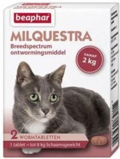 Beaphar Milquestra Kleine Kat/kitten - 0,5 Tot 4 Kg - 2 Tabletten 20 Beaphar Milquestra Kleine Kat/kitten - 0,5 Tot 4 Kg - 2 Tabletten -Huisdier Verkoop 906x1200 6