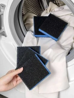 Merkloos Haar Verwijderaar - Wasmachine Spons - Huisdier Haar Verwijderen - Set Van 2 Stuks - Wasmachine Droger - Anti Haren