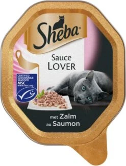 Sheba Sauce Lovers Katten Natvoer - Zalm - 22 X 85 Gr 7 Sheba Sauce Lovers Katten Natvoer - Zalm - 22 X 85 Gr -Huisdier Verkoop 912x1200 6
