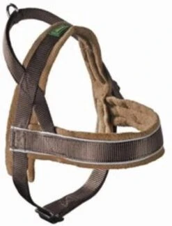 Hunter Harnas Norweger Racing - Hondentuig - Bruin/Cognac - M - 52-62 X 2.5 Cm