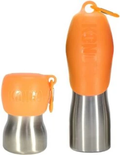 KONG H2O 740 Ml Rvs Waterfles Zwart -Huisdier Verkoop 932x1200 1