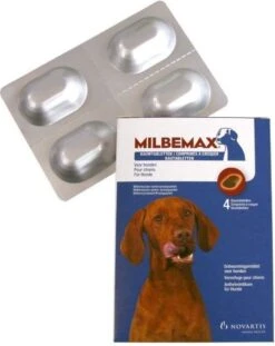 Elanco Milbemax Kauwtablet Hond - Anti Wormenmiddel - 28 G 4 Stuks Vanaf 5 Kg -Huisdier Verkoop 953x1200